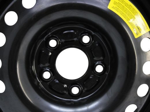 Запаска/Докатка 16 5* KIA K5 DL3 2019-2023 (диск J16х4T, ET30, PCD 5x114.3, DIA56.1 , шина KUMHO T125/80D 16 97M, Корея, 2020р.) 52910C2910, 52910C2910, A