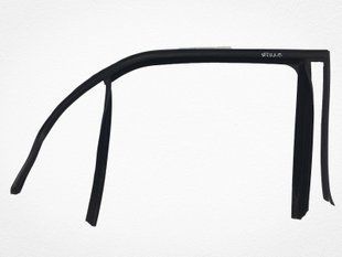 Ущільнювач бічного скла задній правий MERCEDES E220 W212 2012-2016 A 212 735 10 25, A 212 735 10 25, A