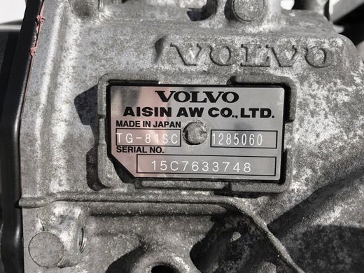 Коробка передач АКПП VOLVO XC60 2013-2017 (TG81SC, 8-ступенева, 2.0 бензин) 1285060, 1285060, A