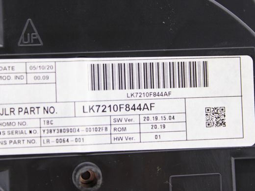 Панель приладів LAND ROVER DISCOVERY SPORT L550 2019- LK7210F844AF, LK7210F844AF, B