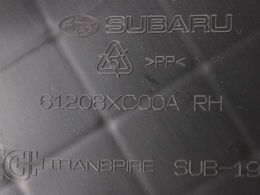 Накладка дверей передня права SUBARU ASCENT 2018-2022 61208XC00A, 61208XC00A, A