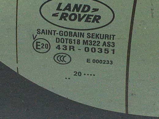 Скло кришки багажника LAND ROVER DISCOVERY SPORT L550 2019- (LK7242006DA) LR127313, LR127313, A