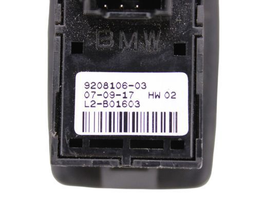 Кнопка включення мотора склопідіймача задня ліва права BMW X1 F48 2015-2019 61319208106, 61319208106, B