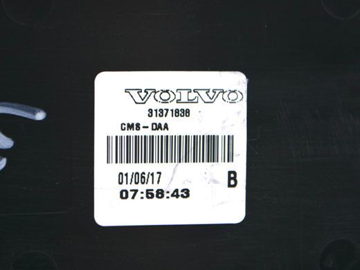 Додатковий стоп сигнал верхній задній VOLVO S90 SPA 2016-2020 31371838, 31371838, B