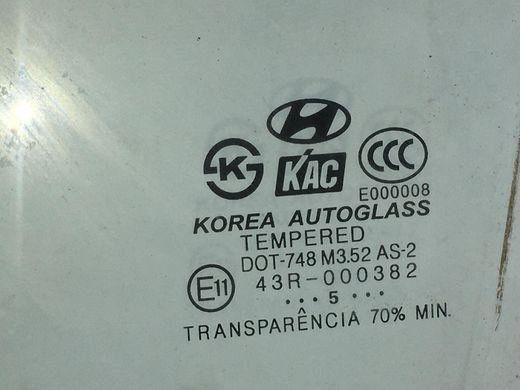 Стекло двери переднее левое KIA SORENTO BL 2006-2009 824113E010, 824113E010, A