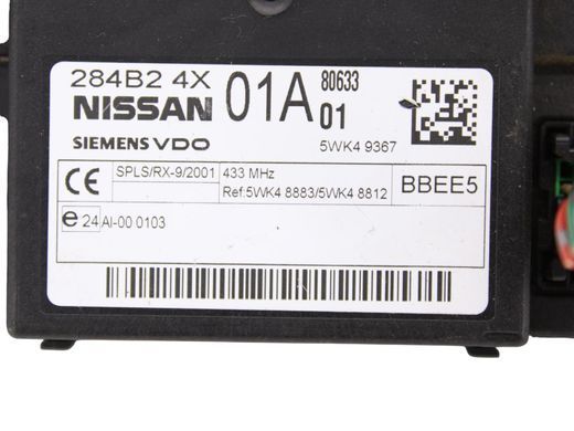 Блок комфорту NISSAN NAVARA D40 2005-2010 284B24X01A, 284B24X01A, A