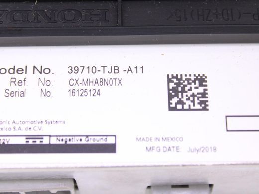 Інформаційний дисплей ACURA RDX 2018-2021 (39710-TJB-A12) 39710-TJB-A11, 39710-TJB-A11, B