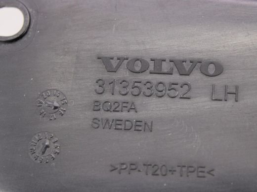 Пильник переднього крила лівий VOLVO XC90 2015-2019 (32219520) 31353952, 31353952, A