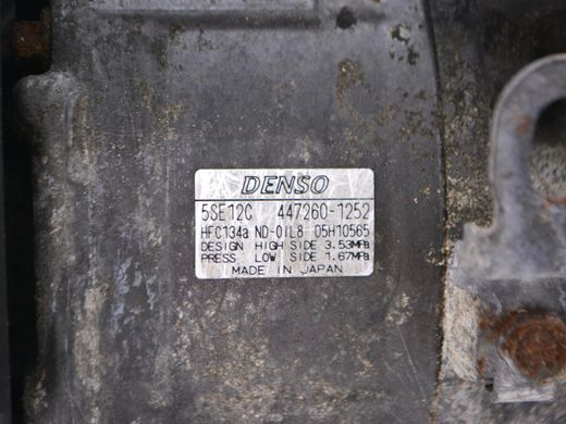 Компресор кондиціонера TOYOTA RAV4 CA30W 2005-2010 447260-1252, 447260-1252, A