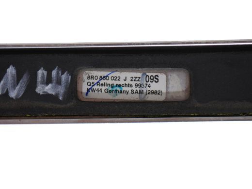 Рейлинг крыши правый AUDI Q5 2008-2012 8R0860022J 2ZZ, 8R0860022J 2ZZ, A