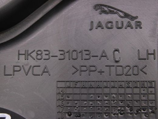 Накладка багажного отсека верхняя левая JAGUAR F-PACE 2016-2021 (T4A3393PVJ) HK83-31013-AC, HK83-31013-AC, B