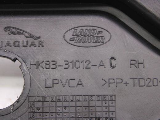 Накладка багажного отсека верхняя правая JAGUAR F-PACE 2016-2021 (T4A3392PVJ) HK83-31012-AC, HK83-31012-AC, B