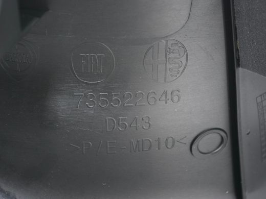 Накладка порога передня права внутрішня FIAT 500L 2012-2016 735522646, 735522646, B