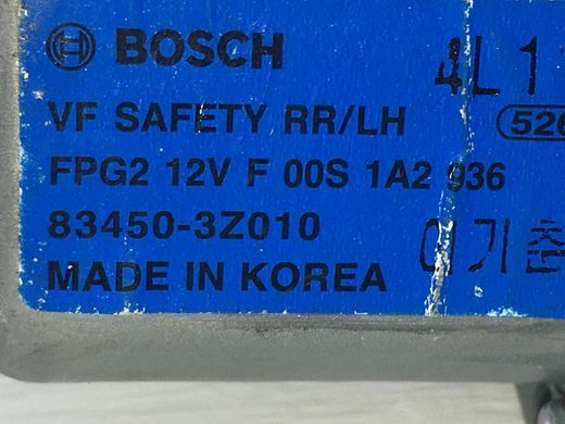 Моторчик стеклоподъемника задний левый HYUNDAI I40 2011-2015 83450-3Z010, 83450-3Z010, A