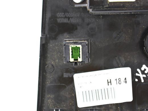 Накладка центральної консолі INFINITI EX 2007-2013 (з роз'ємами USB/AUX) 969311BU0A, 969311BU0A, B