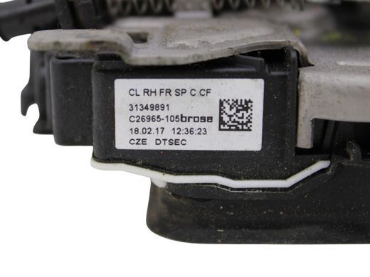 Замок дверей передній правий VOLVO V90 2016-2020 (6 пінів) 31349891, 31349891, A
