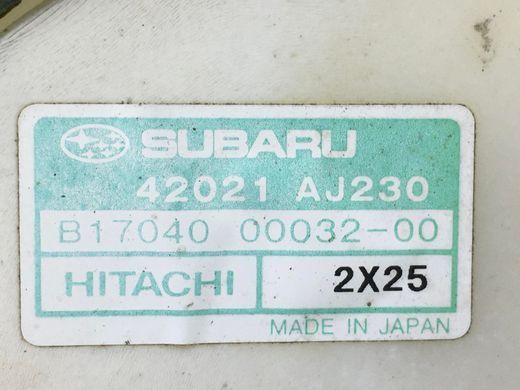 Топливный насос SUBARU OUTBACK B14 2010-2014 42021AJ230, 42021AJ230, B