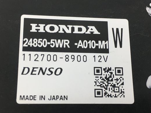 Блок управління HONDA INSIGHT 2018-2022 (приводом драйвера) 24850-5WR-A010-M1, 24850-5WR-A010-M1, A