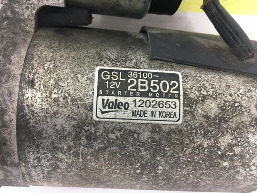 Стартер HYUNDAI VELOSTER 2011-2018 36100-2B502, 36100-2B502, A