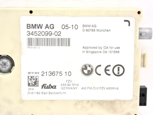 Усилитель антенны BMW X3 E83 2006-2010 3452099, 3452099, A