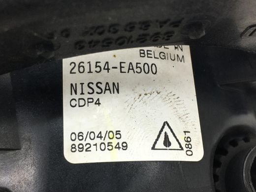 Фонарь противотуманный передний левый NISSAN PATHFINDER R51 2005-2014 (26155EB500) 26154EA500, 26154EA500, B