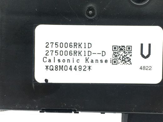 Блок управління пічкою/кліматконтролем NISSAN ROGUE T33 2023- 27500-6RK1D, 27500-6RK1D, A