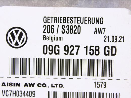 Блок управления АКПП AUDI Q3 F3 2018-2025 09G927158GD, 09G927158GD, A