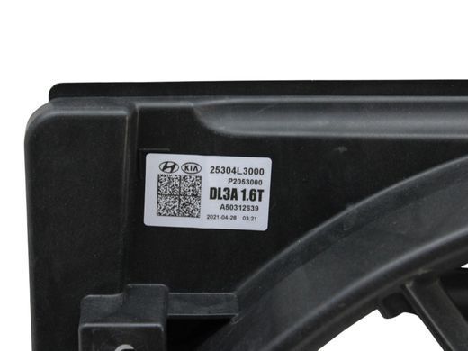 Вентилятор основного радіатора KIA K5 DL3 2019-2023 (25304L3000) 25380L1000, 25380L1000, A