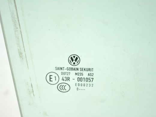 Стекло двери заднее правое VOLKSWAGEN TIGUAN 2007-2011 5N0845026, 5N0845026, A