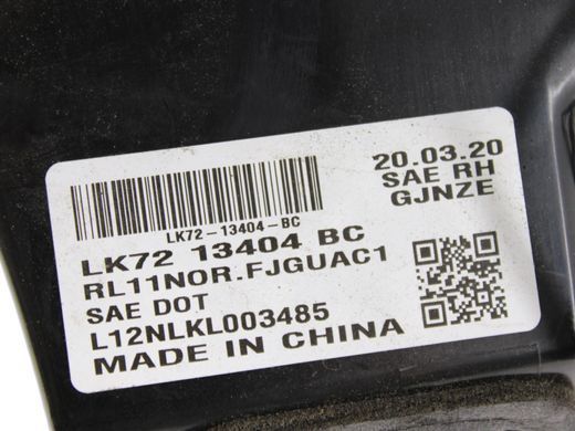 Фонарь стоп задний правый внешний LAND ROVER DISCOVERY SPORT L550 2019- (LR128027) LK7213404BC, LK7213404BC, B