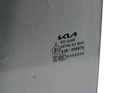 Стекло двери заднее левое KIA SPORTAGE NQ5 2021-2024 83410DW010, 83410DW010, A