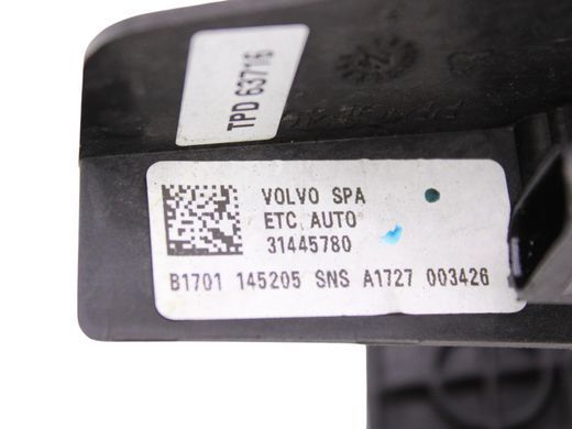 Педаль газа VOLVO XC90 2015-2019 31445780, 31445780, A