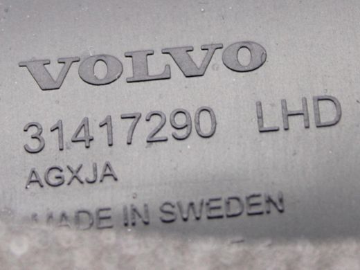 Накладка торпедо нижняя левая VOLVO V90 2016-2020 31417290, 31417290, B