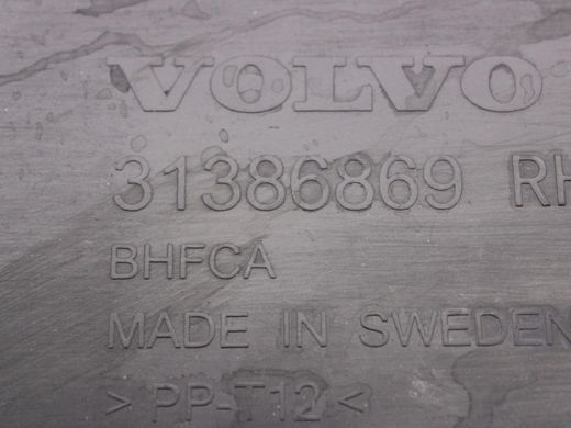 Накладка крила верхня передня права VOLVO V90 2016-2020 31386869, 31386869, A
