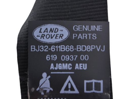 Ремінь безпеки задній лівий правий LAND ROVER RANGE ROVER EVOQUE L538 2011-2015 (BJ32611B68BD) LR026473, LR026473, A