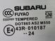 Стекло двери переднее правое SUBARU FORESTER SL 2024- 61012SL100, 61012SL100, A