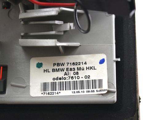 Фонарь стоп задний правый внутренний BMW X3 E83 2006-2010 (63217162214) PBW7162214, PBW7162214, A