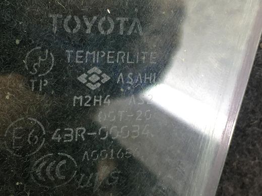 Скло дверей переднє ліве TOYOTA RAV4 CA30W 2005-2010 6810242160, 6810242160, A