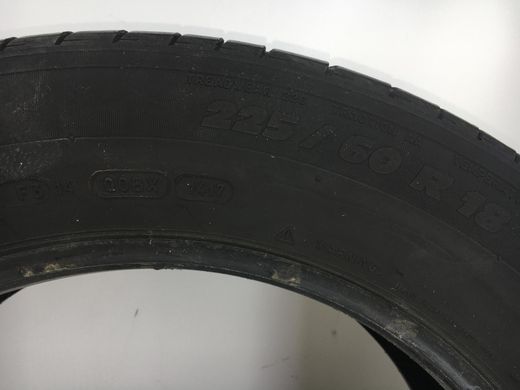 Шина R18 лето MICHELIN 225/60 R18 100H, Франція 2017р., S0124, A