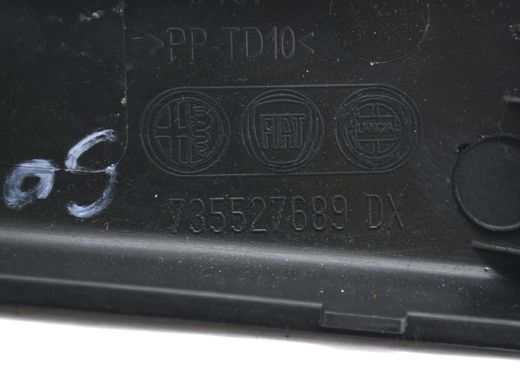 Накладка дверей задня права внутрішня FIAT 500L 2012-2016 735527689, 735527689, A