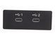 Роз'єм USB/AUX передній NISSAN ROGUE T33 2023- 284H37JA0A, 284H37JA0A, A