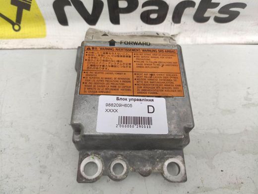 Блок управления AirBag NISSAN X-TRAIL T30 2001-2007 988209H605, 988209H605, A