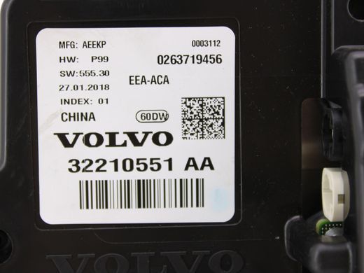 Панель приборов VOLVO XC60 2017- 32210551, 32210551, A