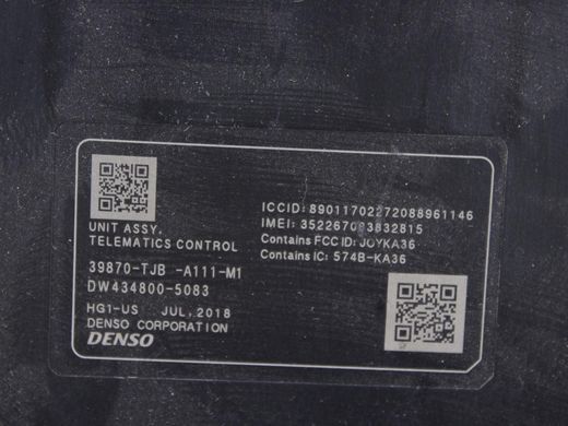 Блок управления телефоном ACURA RDX 2018-2021 39870-TJB-A111-M1, 39870-TJB-A111-M1, A