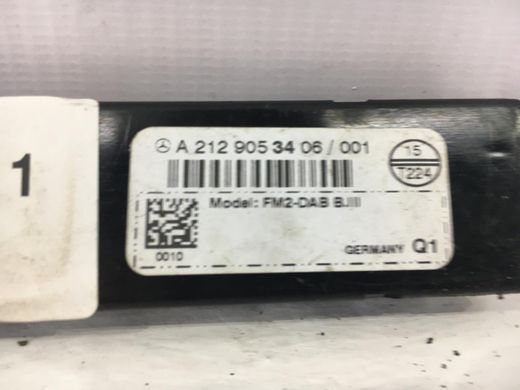 Підсилювач антени MERCEDES E220 W212 2012-2016 A2129053406, A2129053406, A