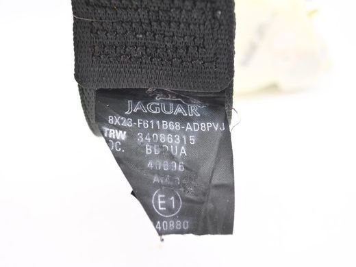Ремінь безпеки задній правий JAGUAR XF X250 2008-2011 (C2Z27390PVJ) 8X23F611B68AD8PVJ, 8X23F611B68AD8PVJ, A