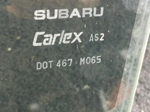 Скло дверей заднє ліве SUBARU LEGACY BN 2015-2018 62011AL01A, 62011AL01A, A