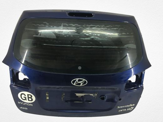 Кришка багажника HYUNDAI SANTA FE CM 2006-2009 (пошкоджене тонування скла, царапинка знизу кришки) 73700-2B030, 73700-2B030, B