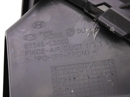 Накладка бампера передняя левая KIA K5 DL3 2019-2023 86541L3000, 86541L3000, A