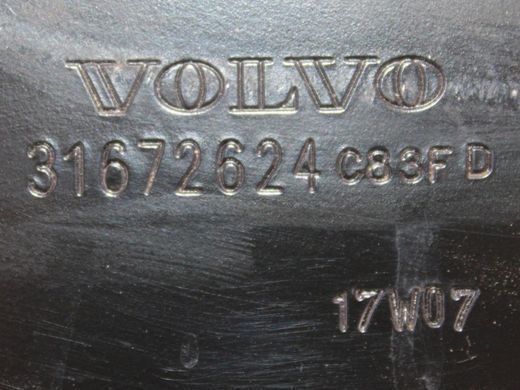 Защита двигателя и коробки передач передний правый VOLVO V90 2016-2020 (32216114) 31672624, 31672624, A